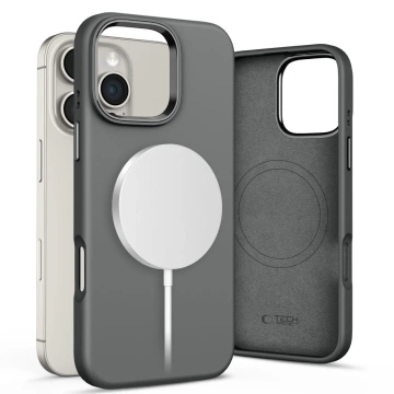 Чохол Etui Tech-Protect Silicone Pure MagSafe для iPhone 16 Pro Clay
