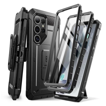Etui do Samsung Galaxy S25 Ultra Supcase Unicorn Beetle Pro 2-Set Black