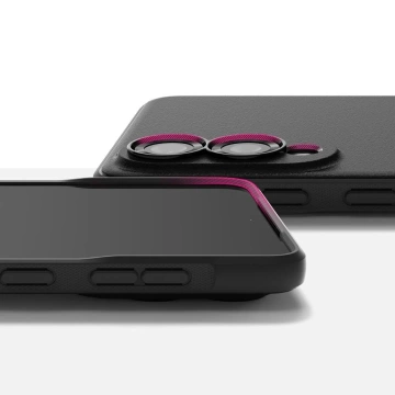 Pouzdro Ringke Onyx Black pro Samsung Galaxy S25 Edge, vojenské kvality