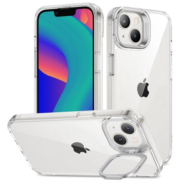 Klasický stojánek Esr iphone 14 plus čirý