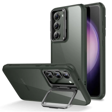 Stojan Etui ESR Classic Kickstand pro Samsung Galaxy S23 Plus čirý/zelený