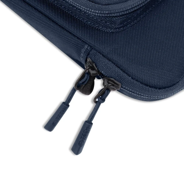 Torba Tech-Protect Defender Bag Laptop 17" Navy Blue z paskiem