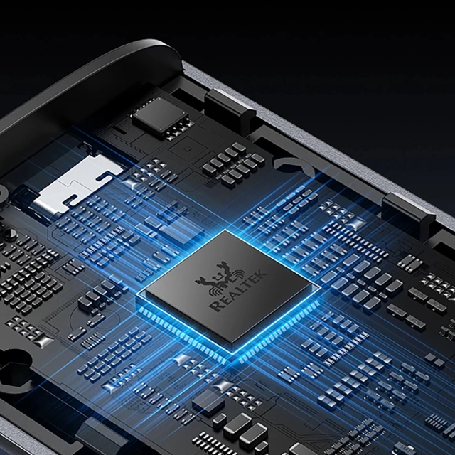 Baseus FlyJoy M.2 NVMe 10 Gb/s SSD box – šedý, až 8 TB