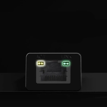 Зовнішня мережева карта UGREEN RJ45 - USB 2.0 100 Mbps Ethernet black (CR110 20254)