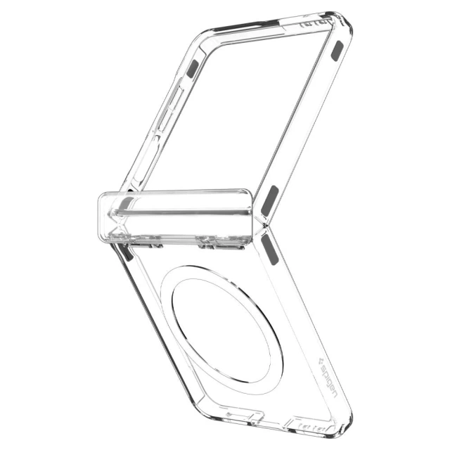 Etui Galaxy Z Flip 7 Spigen Ultra Hybrid Pro MagSafe Clear