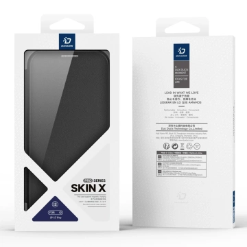 Etui do iPhone 17 Pro Dux Ducis Skin X Pro Portfel MagSafe Czarny