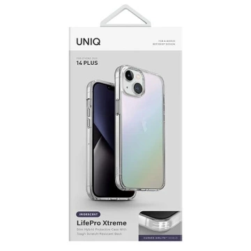 Etui UNIQ LifePro Xtreme для iPhone 14 Plus 6,7" опал/райдужний
