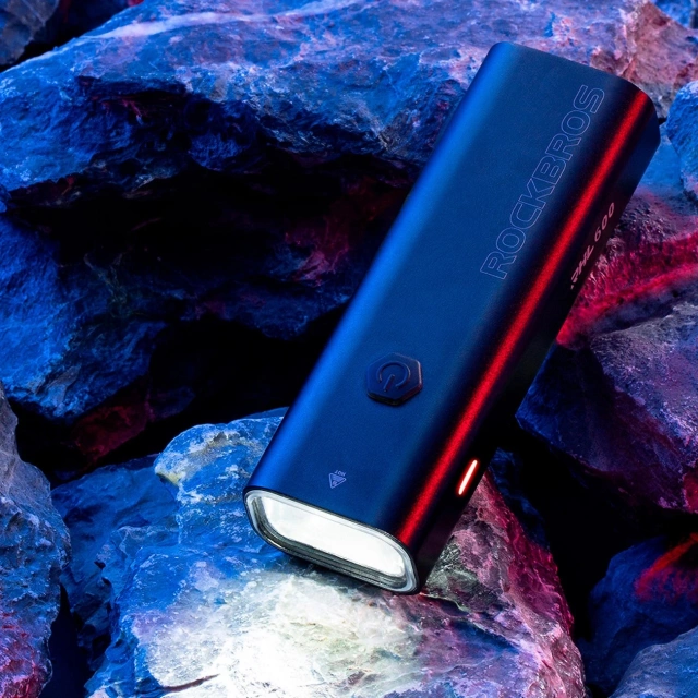 Світлодіодний велосипедний ліхтар Rockbros RHL600 600 лм IPX6 – чорний