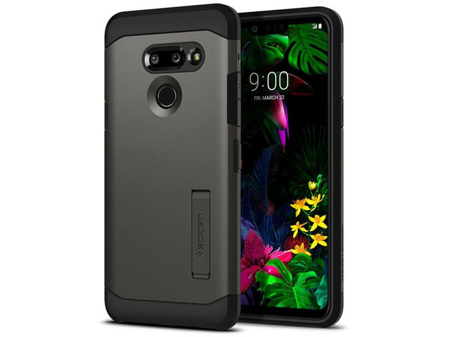 Etui Spigen Slim Armor для LG G8 ThinQ Graphite Grey