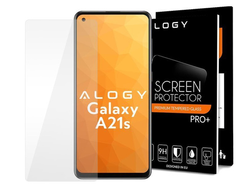 Загартоване скло Alogy на екран для Samsung Galaxy A21s Скло на лінзу