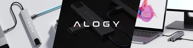 Hub 8v1 USB-C na 2xA 2xC HDMI SD Micro LAN 100mb – Alogy MultiHub™ pre notebooky
