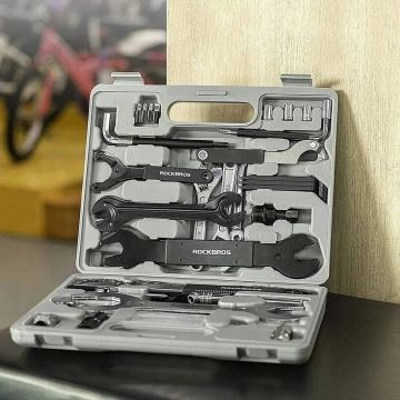 Rockbros 43210810001 sada na opravu bicyklov - šedá