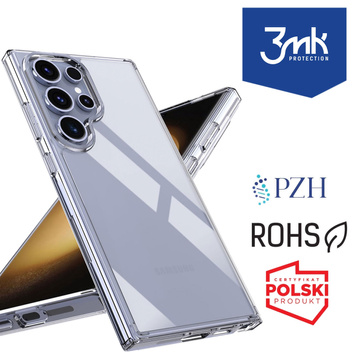 Etui do Samsung Galaxy S24 Ultra 3mk Armor Case Clear obudowa pancerne plecki przezroczyste