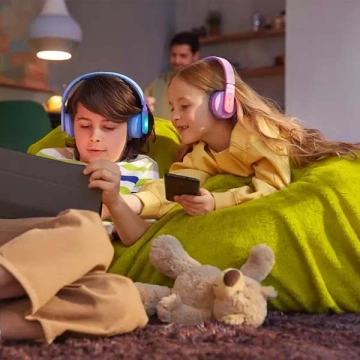 Дитячі бездротові Bluetooth накладні навушники Philips, сині Tak4206bl/00