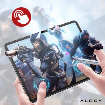 Tvrzené sklo pro Apple iPad Pro 13" 2024 Alogy Matte Paper-Image s montážní sadou
