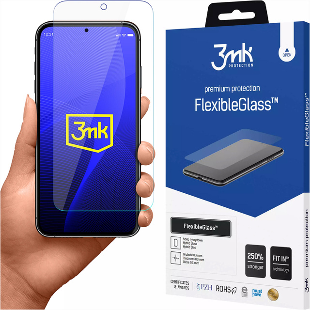 Hybridní sklo pro Xiaomi 13T / 13T Pro obrazovku 3mk FlexibleGlass sklo