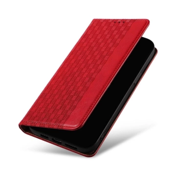 Magnet Strap Case Case pre iPhone 12 Pro Max Pouch Wallet Mini Lanyard Pendant Red