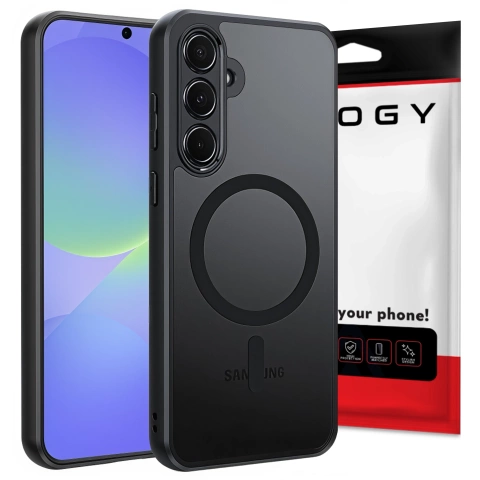 Puzdro pre Apple iPhone 16 Pro Max Alogy Anti-Shock Hybrid Case pre MagSafe Transparent