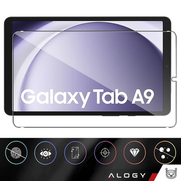 Gehärtetes Glas für Samsung Galaxy Tab A9 2023 8,7" 2gen X110 / X115 für Alogy Displayschutzfolie Pro 9H