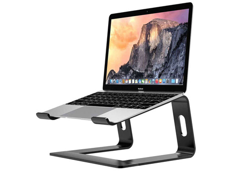 Folding laptop stand Alogy portable desk Black