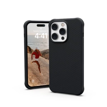UAG Dot [U] - Schutzhülle für iPhone 14 Pro Max, kompatibel mit MagSafe (schwarz)