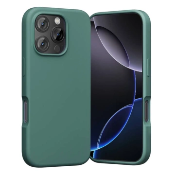 iPhone 16 Pro Vention MagSafe Silicone Protective Case Green
