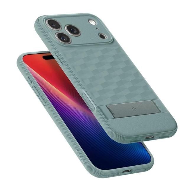 Etui Ochronne do iPhone 17 Pro Max Spigen Parallax ”S” MagSafe Sage Green