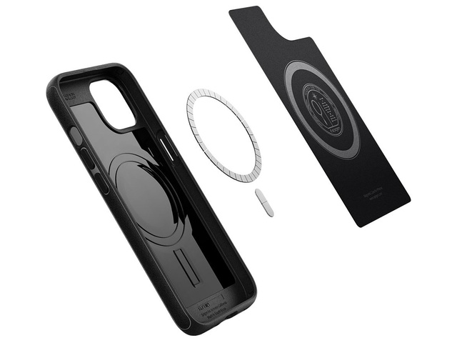 Чохол MagSafe Spigen Mag Armor для Apple iPhone 13 Matte Black