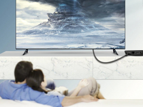 Cable adapter cable Alogy HDMI - HDMI 2.0 4K 60Hz 3D 1m