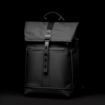 Bange Waterproof Backpack for Laptop 15.6" City Travel 43x30x18 cm for Work Airplane Men's Women's Black