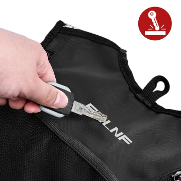 Bicycle backpack for back bag with 2L water bladder container for cyclists, cycling, running, Black