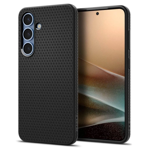 Etui do Samsung Galaxy S25 Plus Matte Black Spigen Liquid Air