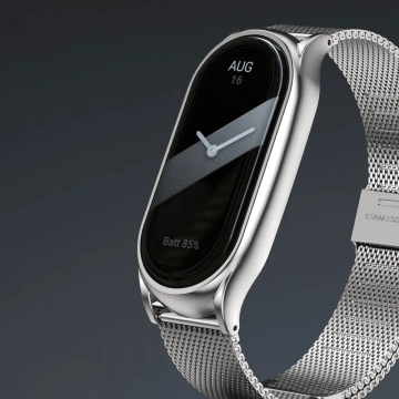 Oceľový náramok Milaneseband pre Xiaomi Smart Band 8/ 8 NFC Silver