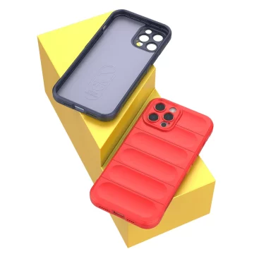 Obal Magic Shield Case pre iPhone 12 Pro Max flexibilný pancierový tmavomodrý kryt