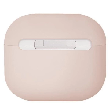 UNIQ pouzdro Lino AirPods 3. gen. Silikonově růžová / tvářenka růžová