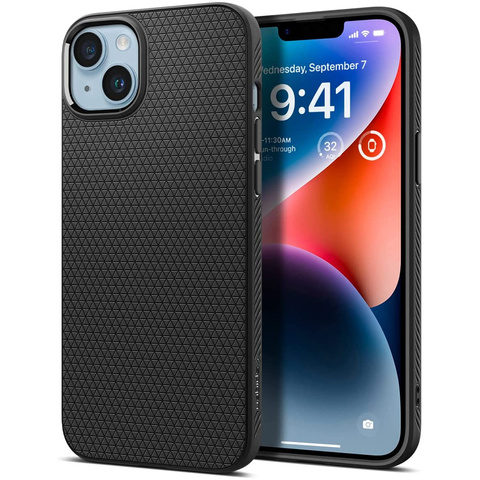 Etui Spigen Liquid Air pre Apple iPhone 14 Matte Black