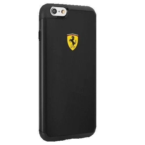 Чохол для телефону Ferrari Hardcase iPhone 6/6S протиударний чорний/чорний