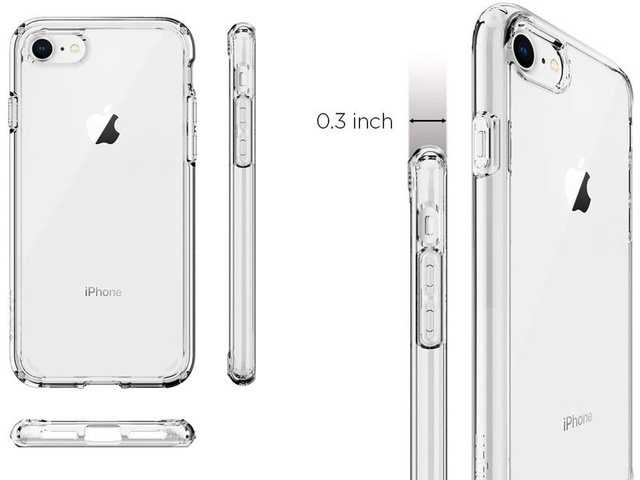 Kryt Spigen Ultra Hybrid 2 Apple iPhone 7/8 / SE 2022/2020 Crystal Clear Glass alogy