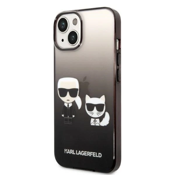 Etui Karl Lagerfeld KLHCP14STGKCK do Apple iPhone 14 6,1" pevný obal Gradient Ikonik Karl