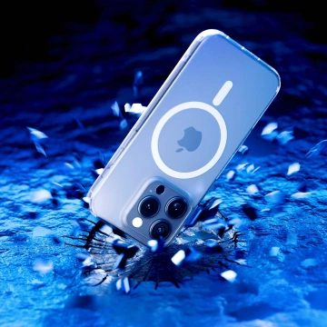 Puzdro pre Apple iPhone 16 Pro pre MagSafe 3mk MagCase zosilnené puzdro obrnený priehľadný chrbát