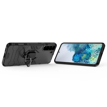 Чохол Ring Armor tough hybrid with magnetic cover для Samsung Galaxy S22 (S22 Plus) чорний