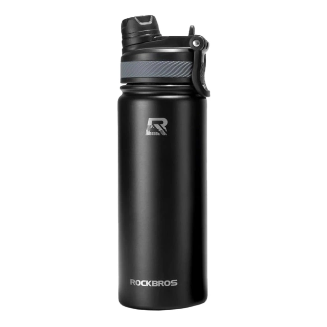 Rockbros 35210029001 cyklistická termofľaša na nápoje 530 ml - čierna