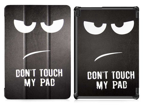 Etui Alogy Book Cover pro Lenovo M10 TB-X505 F/L Don't Touch My Pad Szkło