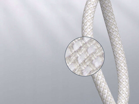 Kabel przewód Baseus USB-C Typ C mit Lightning PD 20W 1m Weiß