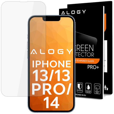 Tvrdené sklo Alogy na displej pre Apple iPhone 13/13 Pro / 14