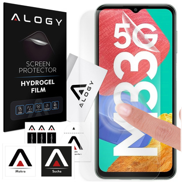 Hydrogel film for Samsung Galaxy M33 5G phone screen protector Alogy Hydrogel Film