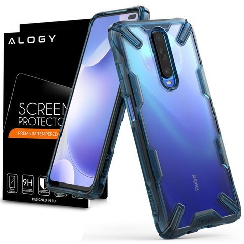 Ringke Fusion X Case for Xiaomi Redmi K30/ Poco X2 Space Blue Glass Alogy