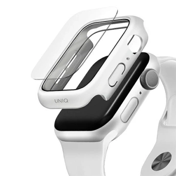 UNIQ Nautic protective case for Apple Watch Series 4/5/6/SE 44mm white/white