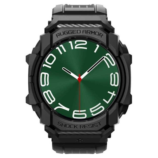 Pasek Spigen Rugged Armor „Pro“ do Samsung Galaxy Watch Ultra (47 mm) Matte Black