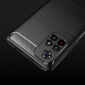 Etui TPUcarbon do Xiaomi Redmi Note 11S 5G / Poco M4 Pro 5G čierny